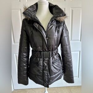 Women's Black Puffer Jacket